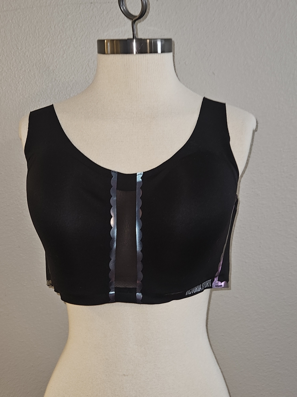 Victoria Secret Angel Max Sports Bralette with Iridescent Trim